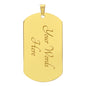 To My Son Dog Tag - I Believe In You - Love, Mom