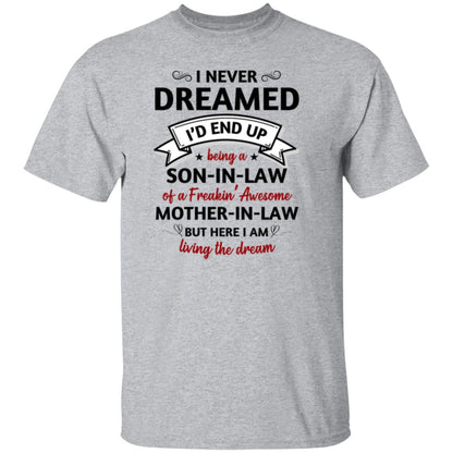 SON-IN-LAW LIVING THE DREAM - BLACK LETTERS
