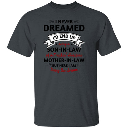 SON-IN-LAW LIVING THE DREAM - BLACK LETTERS