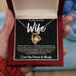 To My Wife - Meeting You Was Fate Necklace