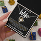 To My Wife - Meeting You Was Fate Necklace