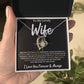 To My Wife - Meeting You Was Fate Necklace