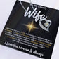 To My Wife - Meeting You Was Fate Necklace